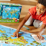 Load image into Gallery viewer, ORCHARD TOYS ANIMAL WORLD JIGSAW 18300
