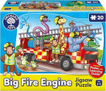 Load image into Gallery viewer, ORCHARD TOYS BIG FIRE ENGINE JIGSAW 18303
