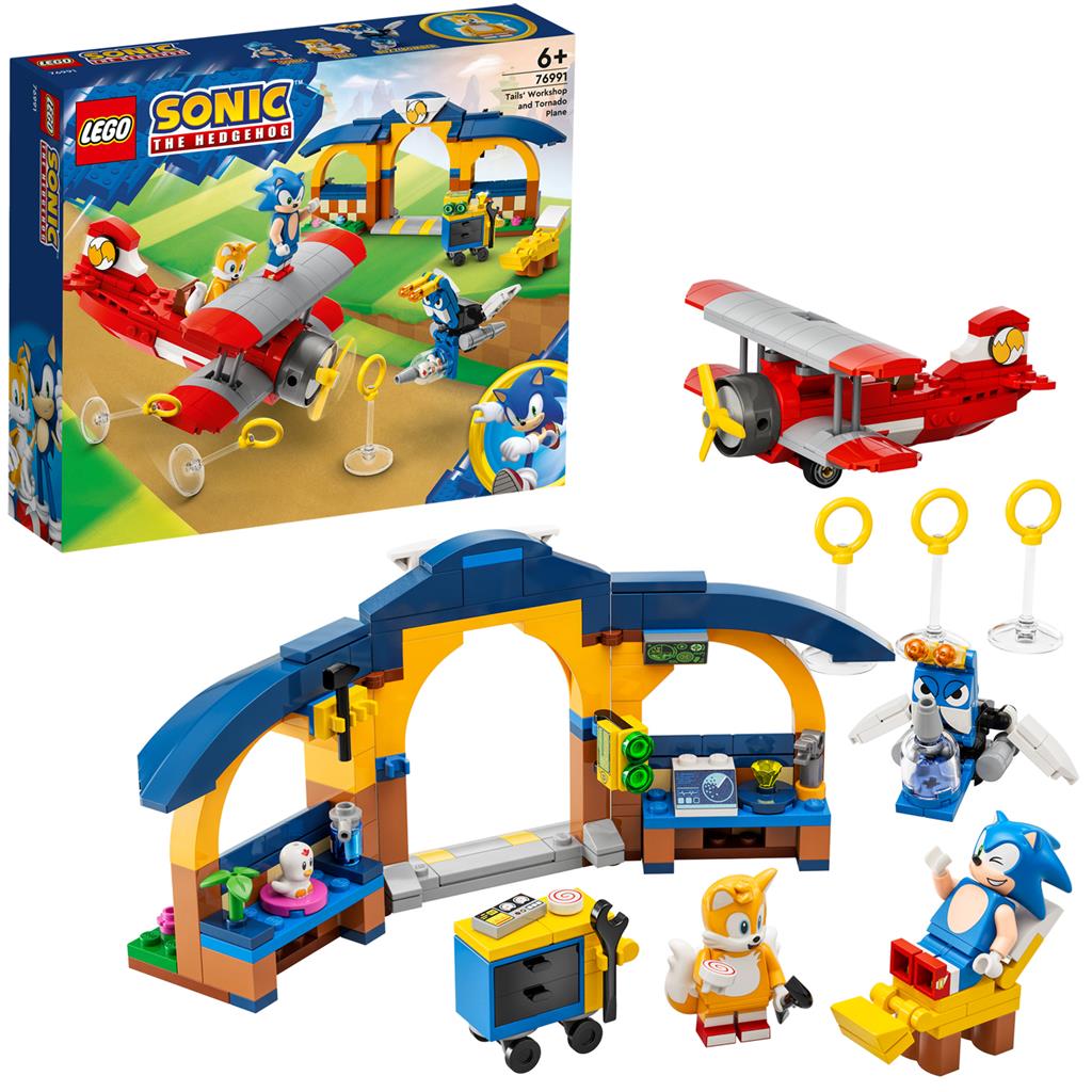 LEGO Sonic the Hedgehog Tails Workshop 76991