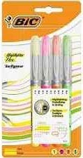 BIC HIGHLIGHTER FLEX 4PK