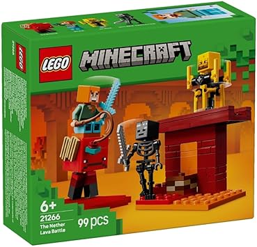 Lego Minecraft The Nether Lava Battle 21266