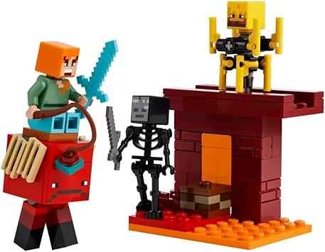 Lego Minecraft The Nether Lava Battle 21266