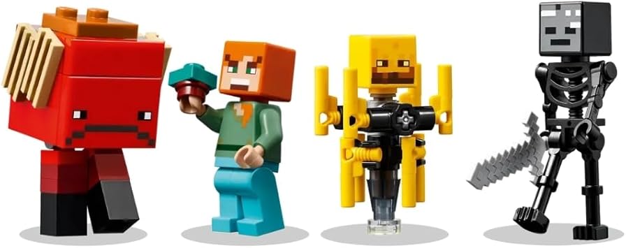 Lego Minecraft The Nether Lava Battle 21266