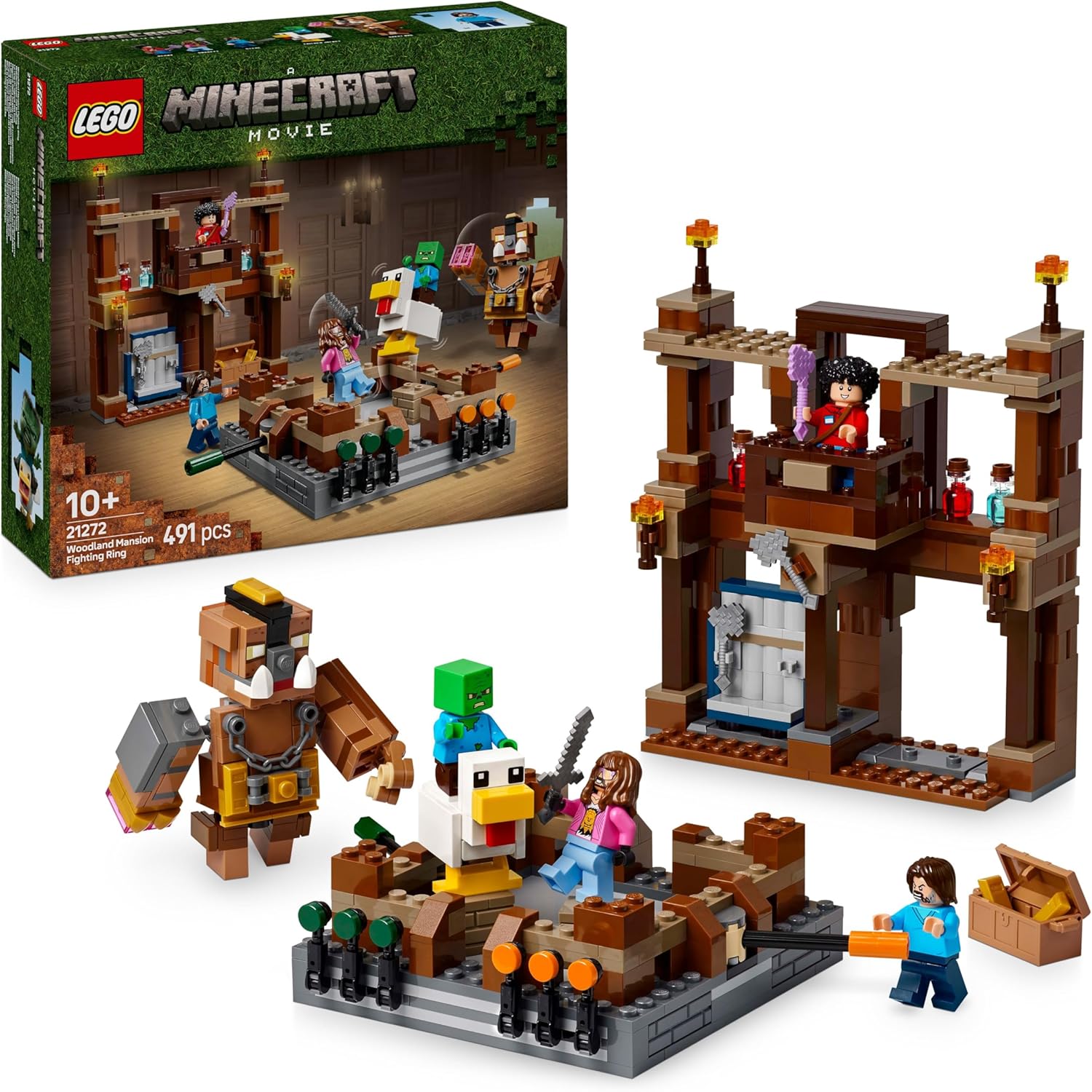 LEGO Minecraft Woodland Mansion Fighting Ring 21272