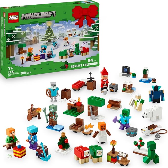 Lego Minecraft Advent Calendar 2025 21280