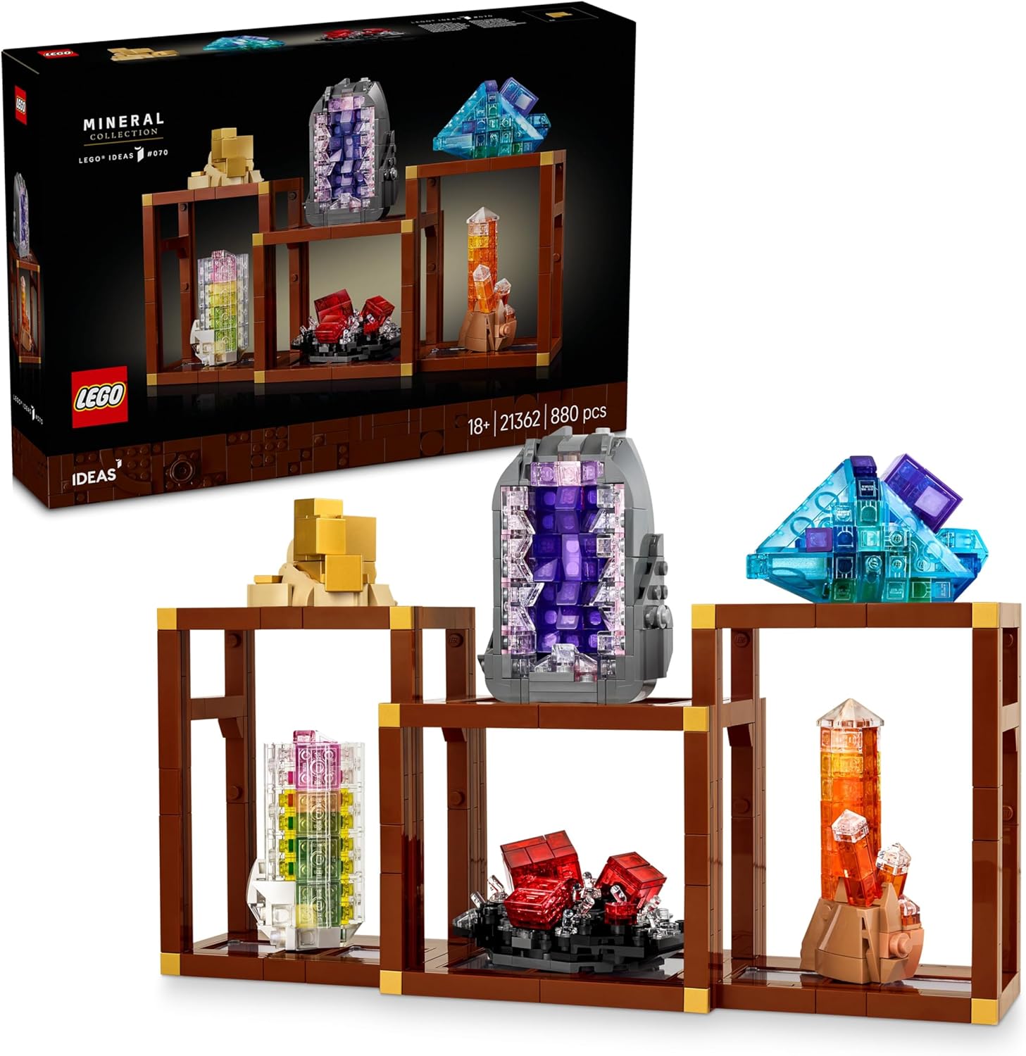 LEGO Ideas Mineral Collection 21362