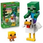 Load image into Gallery viewer, LEGO Minecraft Chicken Jockey 21582
