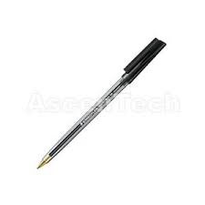 STAEDTLER STICK BALLPENS BLACK