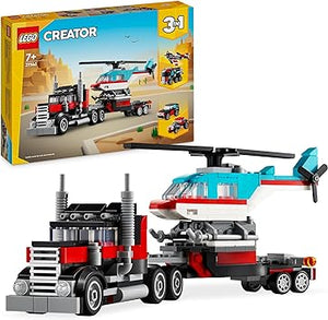 Flatbed Truck with Helicopter 31146