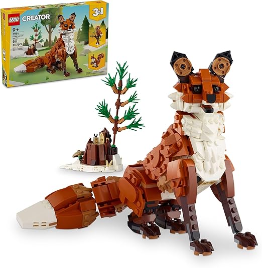 Lego Creator 3in1 Forest Animals Red Fox 31154