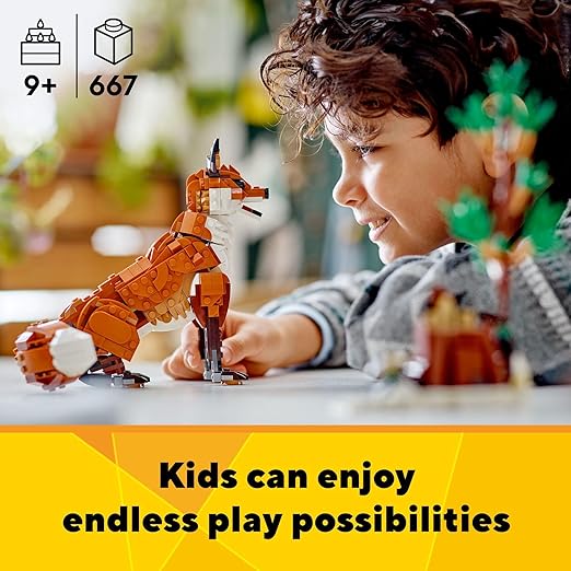 Lego Creator 3in1 Forest Animals Red Fox 31154