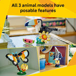 Load image into Gallery viewer, Lego Creator Wild Animals: Tropical Toucan 3in1
