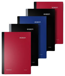 EASON/SUPREME A4 160PG 5PK HARDBACK 70GSM (BLUE/BL