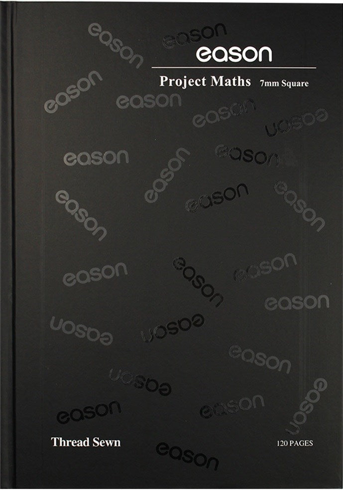 EASON A4 120PG PROJECT MATHS HARDBACK 7MM