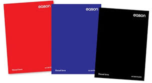 EASON 144PAGE A4 70GSM HARDBACK (BLACK/BLUE/RED)