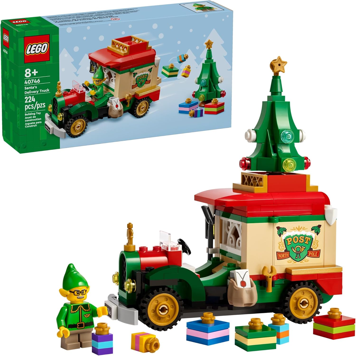 Lego Christmas Santas Delivery Truck 40746