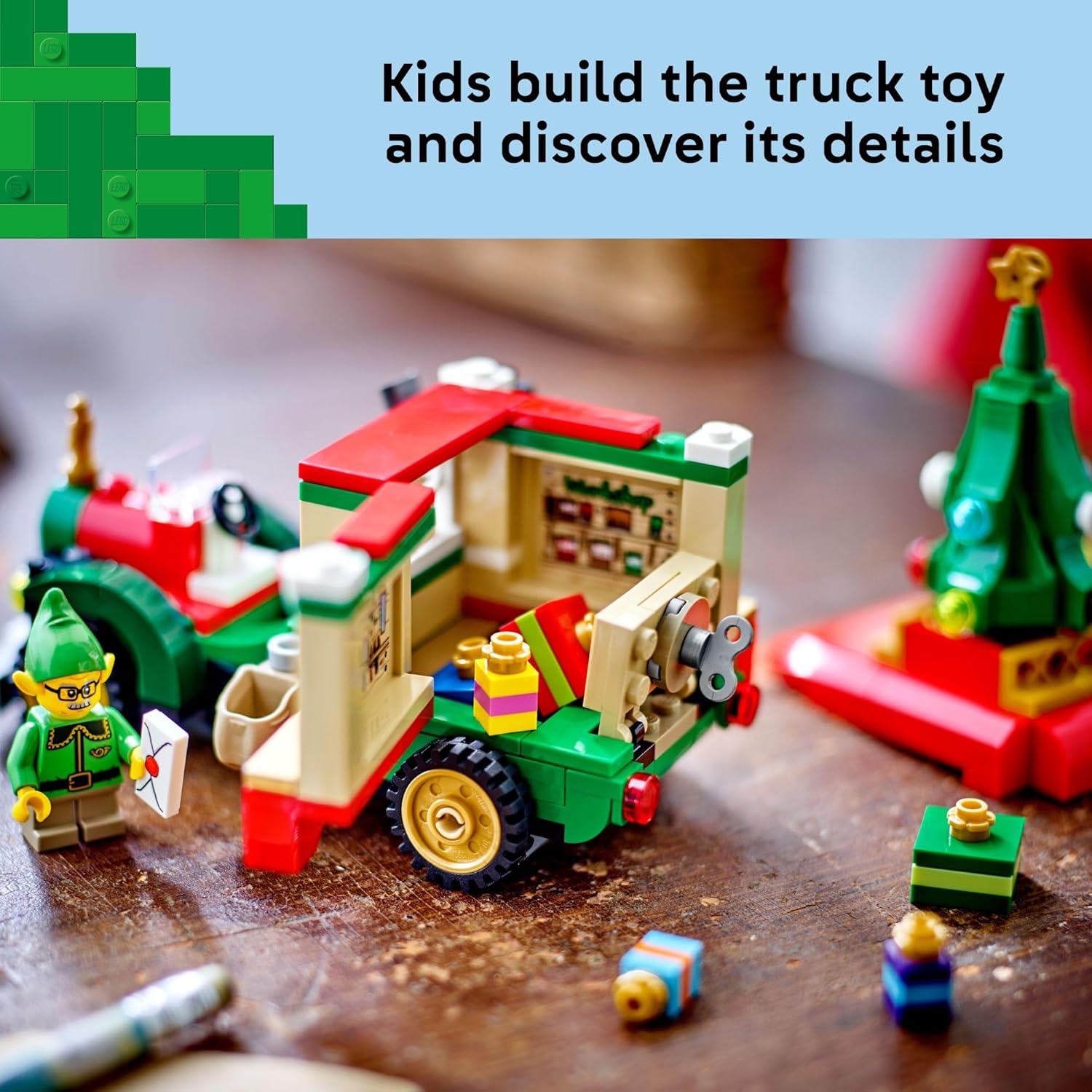 Lego Christmas Santas Delivery Truck 40746