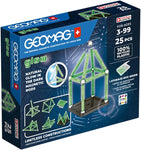 Load image into Gallery viewer, Geomag - Glow in the Dark - 25 Pieces
