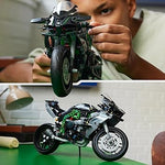Load image into Gallery viewer, LEGO Technic Kawasaki Ninja H2R Motorcycle
