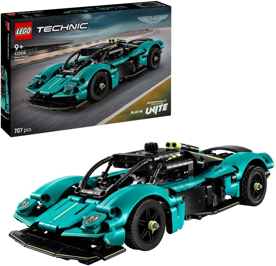 LEGO Technic Aston Martin Valkyrie 42208 Buildable Car Model Kit