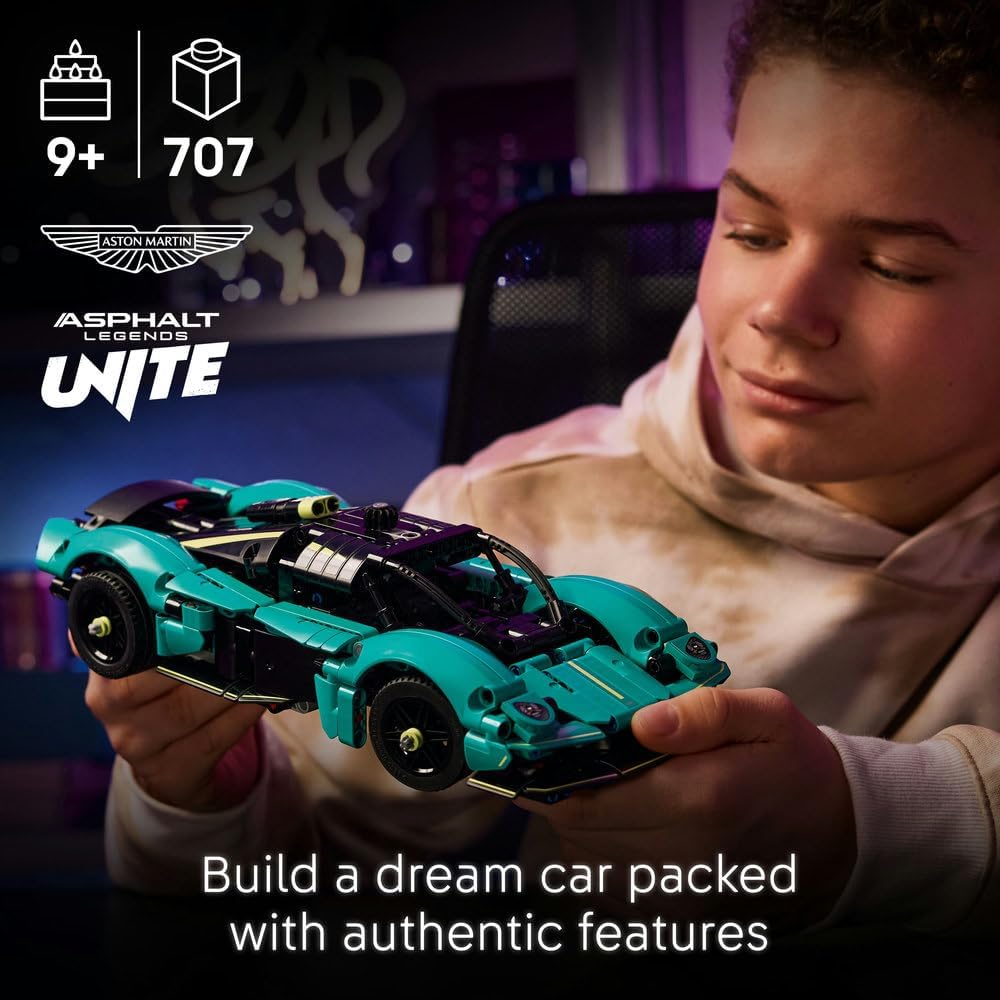 LEGO Technic Aston Martin Valkyrie 42208 Buildable Car Model Kit