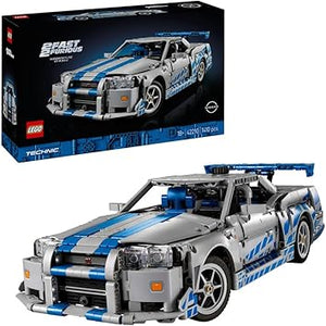 LEGO Technic 2 Fast 2 Furious Nissan Skyline GT-R (R34) 42210 Fast & Furious