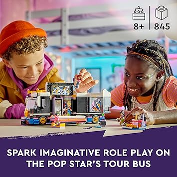 Lego Friends Pop Star Music Tour Bus 42619