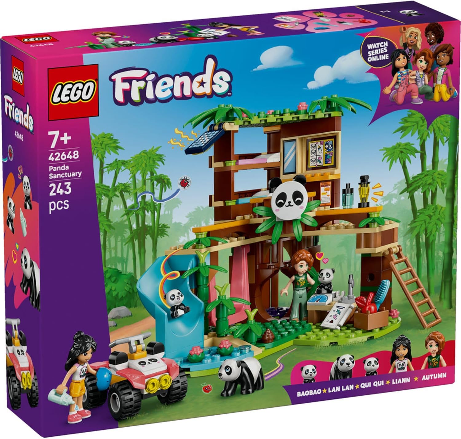 Lego Friends Panda Sanctuary Animal Care 42648