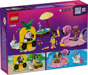 Lego Friends Unicorn & Flamingo Pool Party 42658