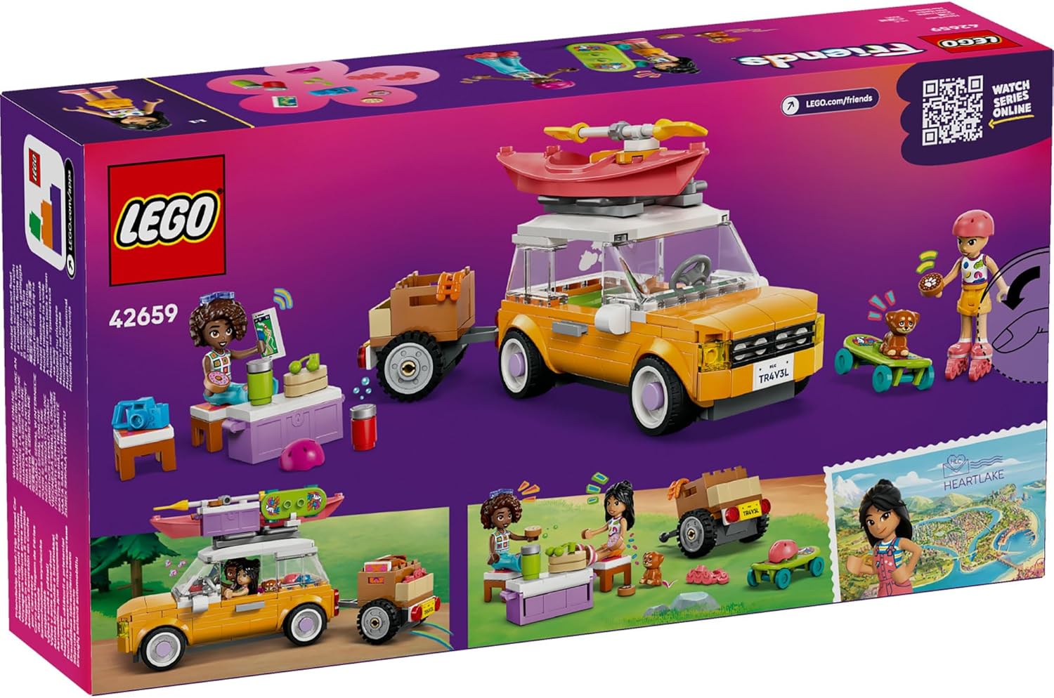 LEGO® Friends Friendship Road-Trip Travel Car 42659