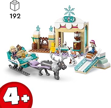 Lego Disney Annas Sleigh Adventure 43256