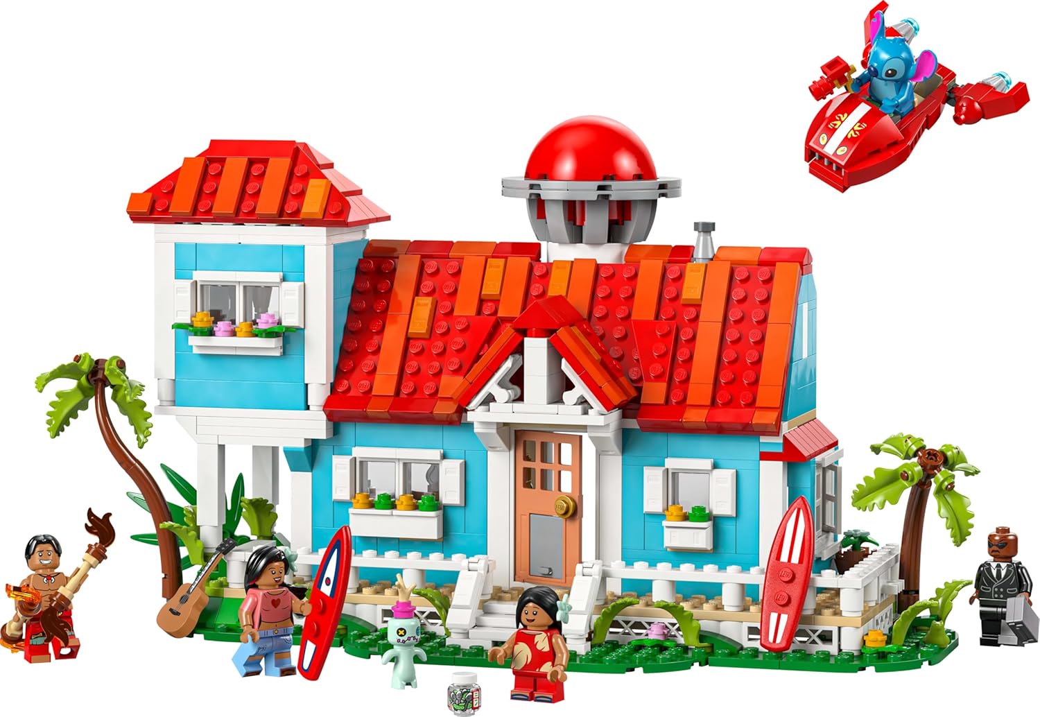 LEGO Disney Lilo and Stitch Beach House 43268