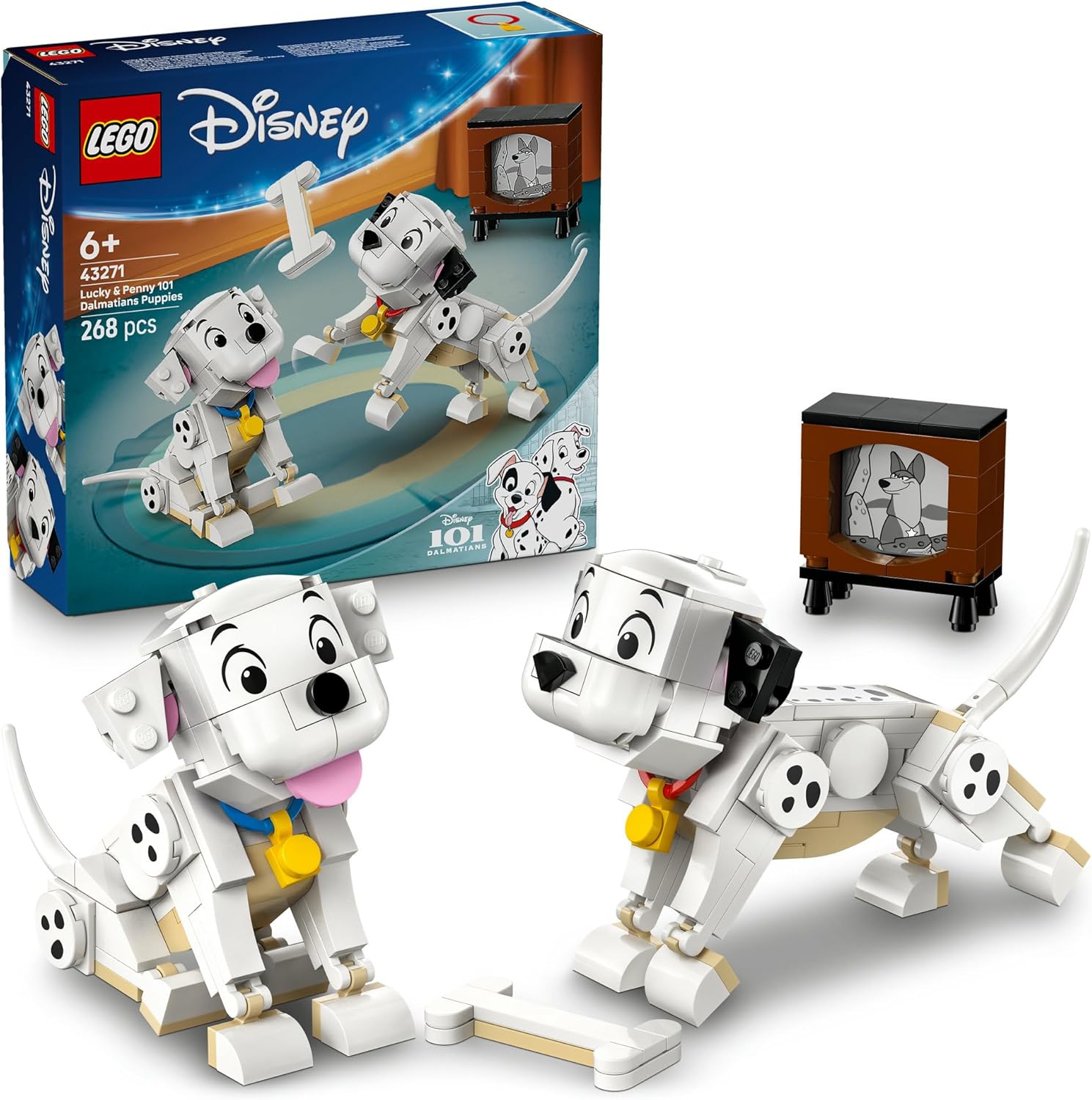 Disney Lucky & Penny 101 Dalmatians Puppies 43271