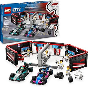 LEGO City F1 Garage & Mercedes-AMG & Alpine 60444