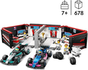 LEGO City F1 Garage & Mercedes-AMG & Alpine 60444