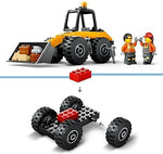 Load image into Gallery viewer, Lego City Yellow Construction Wheel Loader 60450
