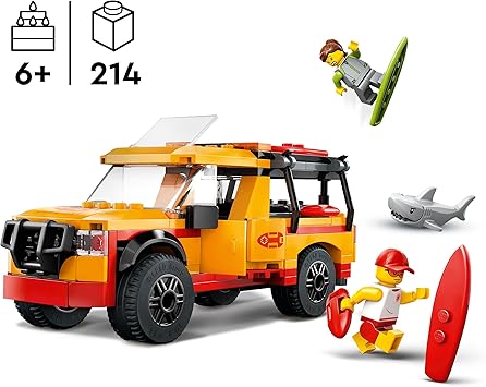 Lego City Lifeguard Beach Rescue Truck 60453