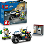 Load image into Gallery viewer, LEGO® City Police Motorcycle Chase 60455 Toy Motorbike Building Set
