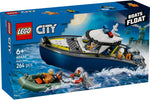 Load image into Gallery viewer, LEGO City Police Boat Chase 60456 Toy Building Set, Floatable Speedboat and Crook’s Dinghy
