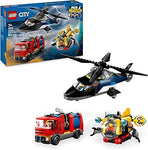 Load image into Gallery viewer, Lego City Helicopter Fire Truck &amp; Submarine 60462
