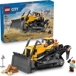 LEGO® City Yellow Bulldozer 60466 Construction Site Building Toy Playset