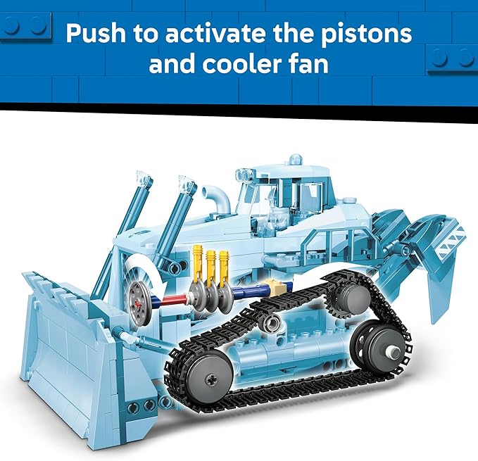 LEGO® City Yellow Bulldozer 60466 Construction Site Building Toy Playset