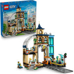 Load image into Gallery viewer, LEGO® City Central Train Station 60469 includes a Railcar with a Cherry Picker and 6 Minifigures
