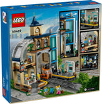 Load image into Gallery viewer, LEGO® City Central Train Station 60469 includes a Railcar with a Cherry Picker and 6 Minifigures
