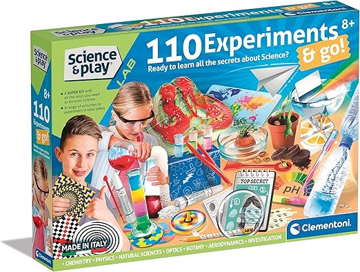 Science in 110 Experiments Clementoni