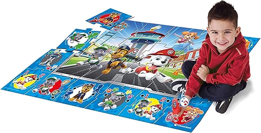 Paw Patrol - Giant Floor Puzzle With Int Pen