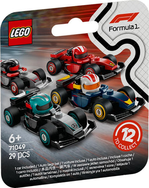 LEGO F1 Collectible Race Cars Toys Formula 1 Teams incl. Ferrari, Mercedes, McLaren, Red Bull 71049