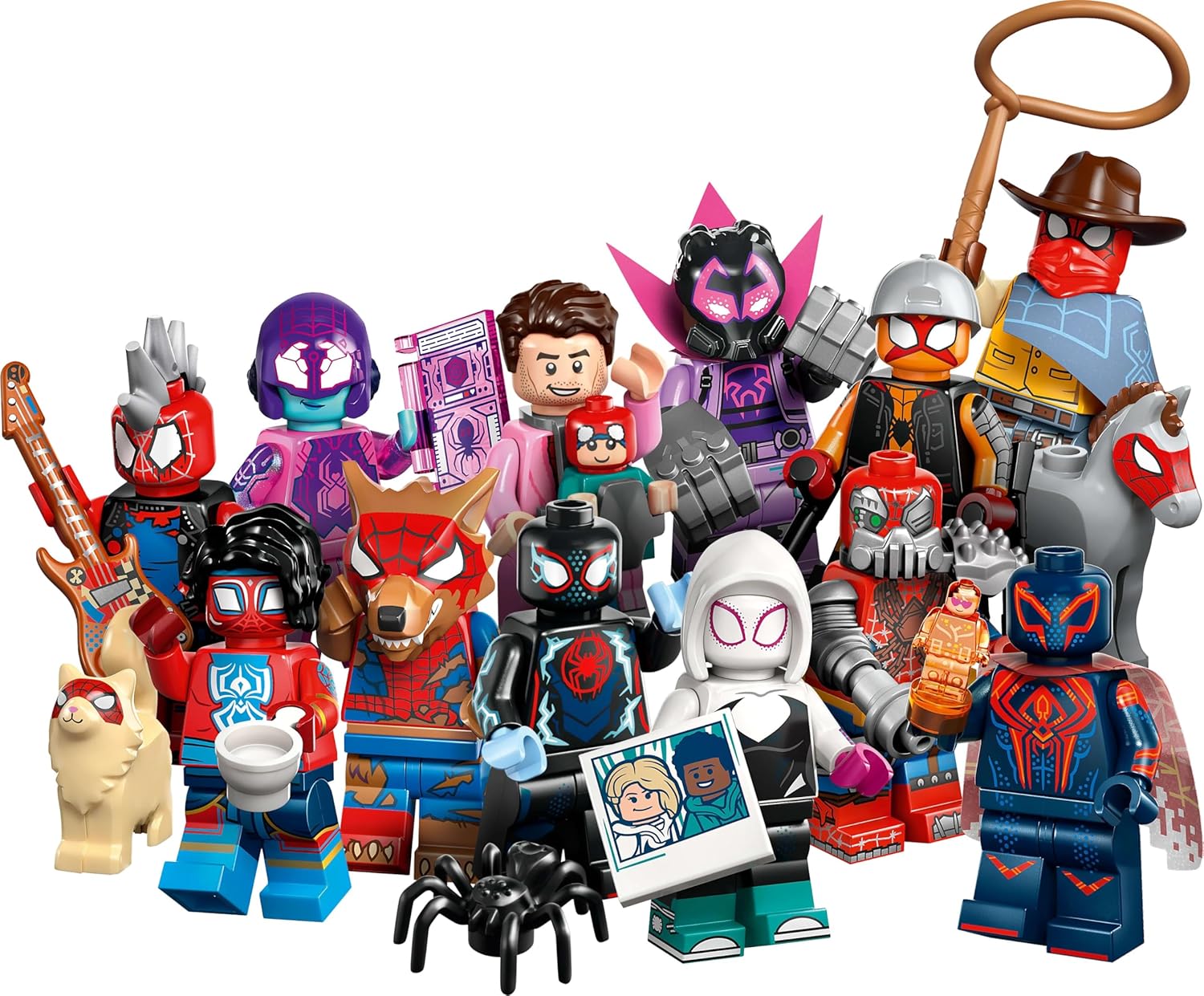 LEGO Minifigures Spider-Man: Across the Spider-Verse Collectible Character Pack Assortment 71050