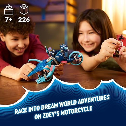 LEGO DREAMZzz Zoey’s Cat Motorcycle Set 71479