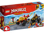 Load image into Gallery viewer, LEGO Ninjago Kai and Rass Car and Bike 71789
